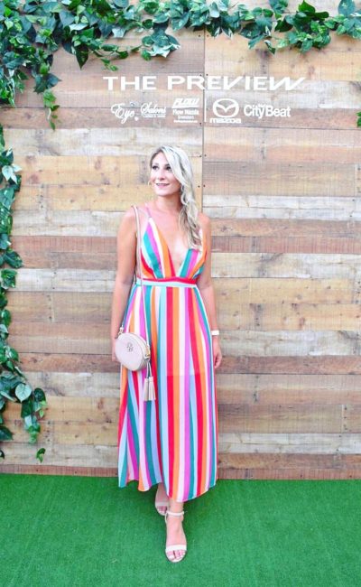 Rainbow Striped Maxi- Shop The Look