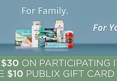 Publix and P&G Reward Yourself Promo 9/13-9/18